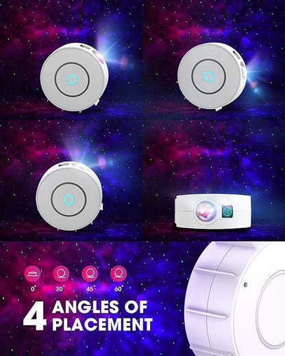 Star Projector,Smart APP & Voice Control Galaxy lamp, Compatible with Alexa & Google Home, for Kids Adults Bedroom