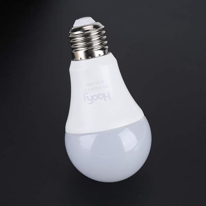 FILFEEL Dusk to Dawn Light Bulb, 7W Smart Sensor LED Bulbs - 180 Degree Beam Angle for Attics, Warehouse - Cold White 6500K
