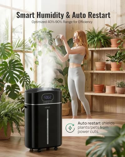 4.2Gal/16L Cool and Warm Mist Humidifier for Large Room 1500 sq ft