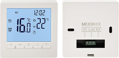 Flylin Week Programmable Thermostat, Digital LCD Display 0-95