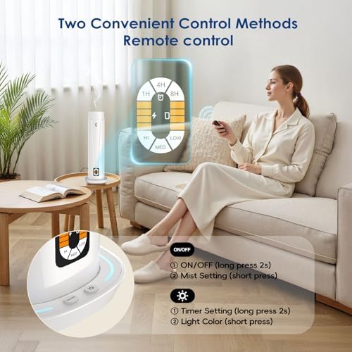 Waterless Scent Diffuser, Essential Oil Diffuser for Home, Office, Hotel