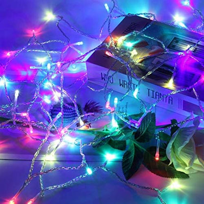 200 LED Connectable String Lights, 66FT Christmas Lights Outdoor Indoor
