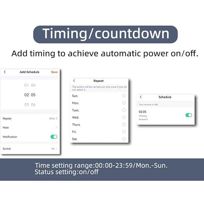 Tuya WiFi Smart Pc Power Reset Switch Remote App Controlled Voice Activated Management Switch with Timed Scheduling and Device Sharing Voice Assistant Integration