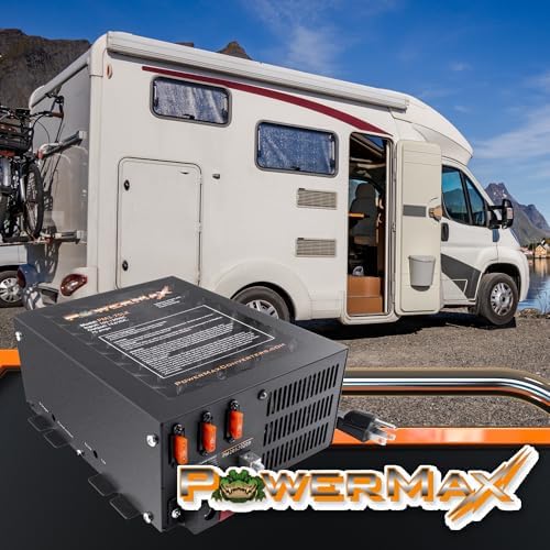 PowerMax PM4-75A 75A Deck Mount RV Converter Charger Lithium