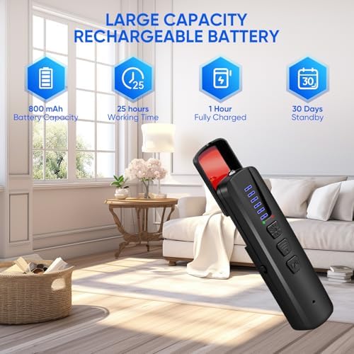 AI Hidden Camera Detector,4‑Mode Anti‑Spy Bug Finder & GPS Tracker Detector