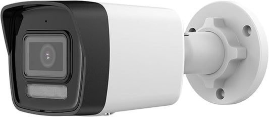 DS-2CD1083G2-LIUF 4K 8MP Smart Hybrid Light Hik Bullet PoE IP Camera, Long Range, Human/Vehicle Detection, Built-in Microphone, H.265+, IP67, 113° Wide Angle,2.8mm Lens, Internation Version