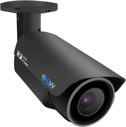 GW Security 16 Channel 4K 8MP Network NVR HD 5MP IP Security Camera System with 16 x 1920P Outdoor 2.8-12 mm 4X Optical Motorized Zoom PoE Bullet Cameras and Pre-installed 4TB HDD
