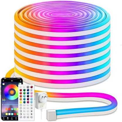 iNextStation 49.2FT RGB LED Strip Lights DC24V Waterproof LED Rope Lights