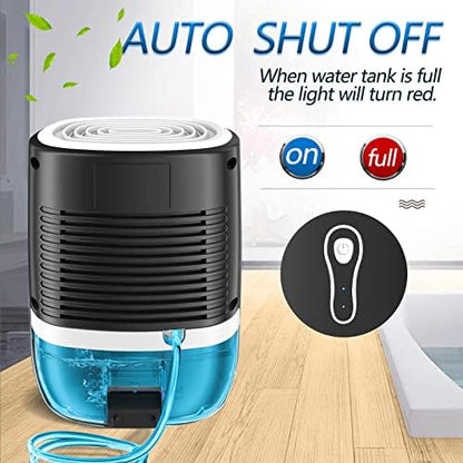 Dehumidifiers for Home 27oz(800ml),Auto Shut off with Drain Hose