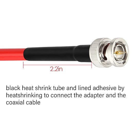 XRDS -RF 15FT SDI Cable - 75 Ohm RG59 BNC Male Cable for 4K 1080P 3G/6G HD SDI Camera Monitor Video Recorder SDI to HDMI Converter Splitter Security Camera