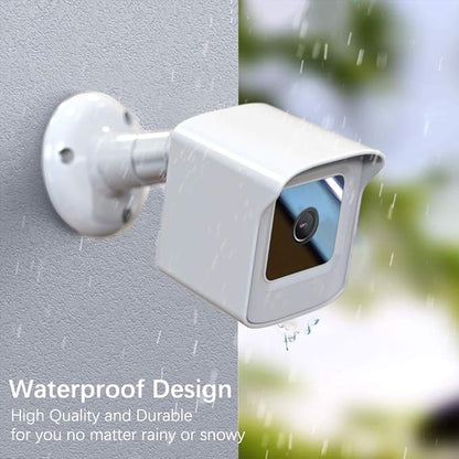 PEF Mount for All-New Cam V3 and V4, Weatherproof Protective Cover and 360 Degree Adjustable Wall Mount Solid Housing for Cam V3 and V4 Outdoor Indoor Smart Home Camera System (White, 3 Pack)