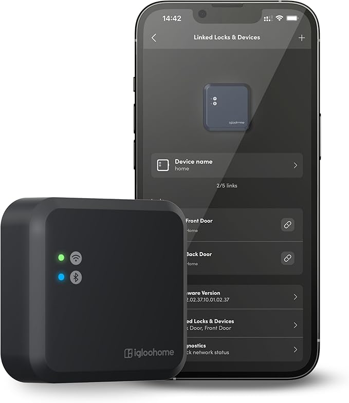 igloohome WiFi Bridge Control Your Locks remotely Anywhere, Anytime.
