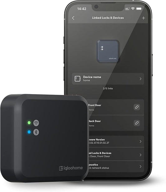 igloohome WiFi Bridge Control Your Locks remotely Anywhere, Anytime.