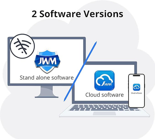 JWM Security Guard Tour Patrol System for Hotels, Hospitals, Logistics, Warehousing, Professional Guard Monitoring Attendance System, Free Cloud Software, 125 kHz RFID
