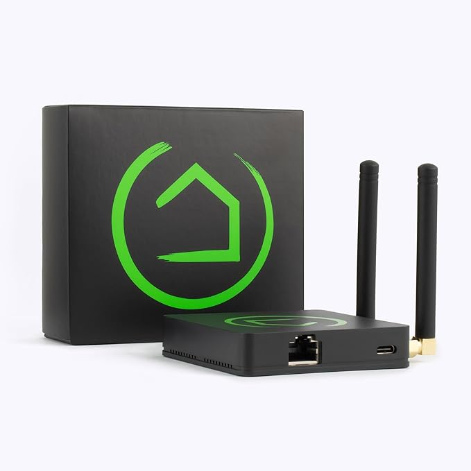 Hubitat Elevation C-8 Pro Smart Home Automation Hub – Matter 1.5, Z-Wave 800 LR, Zigbee 3.0 & Bluetooth – Works with Ring, Alexa, Apple HomeKit & Google Home – Local Control (No Cloud)