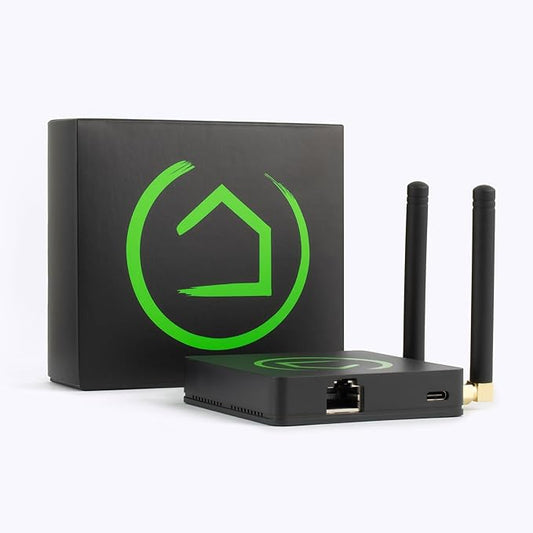 Hubitat Elevation C-8 Pro Smart Home Automation Hub – Matter 1.5, Z-Wave 800 LR, Zigbee 3.0 & Bluetooth – Works with Ring, Alexa, Apple HomeKit & Google Home – Local Control (No Cloud)