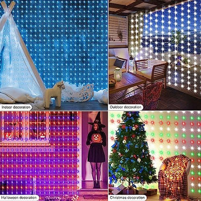 Smart Curtain Lights RGB 5050 Built in Chip with APP Remote Control