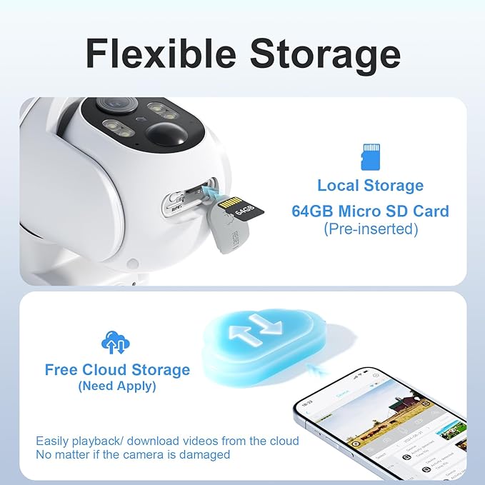 HOSAFE.COM 4G LTE Cellular Security Camera No Internet Needed, 2K Solar No WiFi Security Camera Outdoor Wireless with SIM Card Jobsite,360 Live View, Motion Detection,Free Cloud Storage(Need Apply)