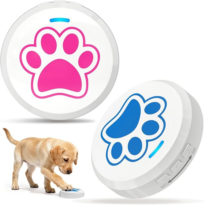 ChunHee Dog Door Bell for Potty Training, Adjustable Volume, 36 Ringtones