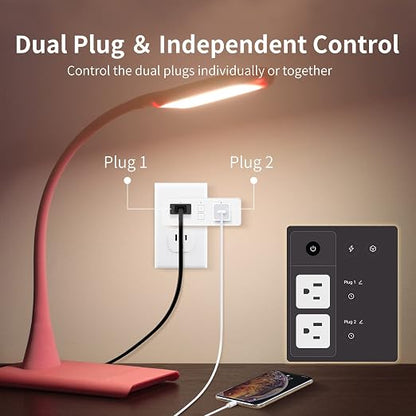 4pcs Mini Smart Plug Bundle with 2pcs Dual Smart Plug
