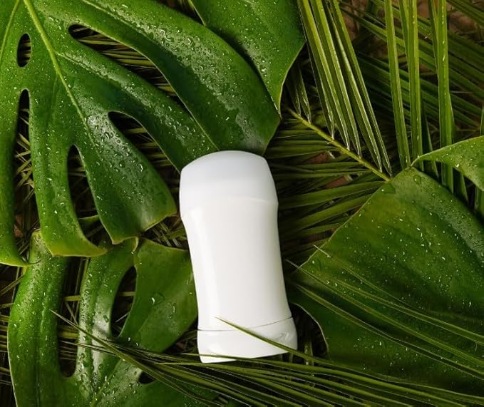 Smart Solutions 2oz White Deodorant Containers with Lids – Empty Refillable Twist-Up Tubes for DIY Deodorant, Balm & Skincare – BPA-Free Plastic, 10 Pack
