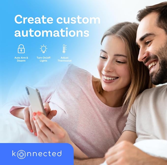 12-Zone Wired Smart Alarm Panel - Konnected Alarm Panel Pro (Board Only) - Make Wired Alarm System Smart - SmartThings, Alexa - No Batteries - No Monthly Subscription - Wi-Fi - Ethernet - PoE