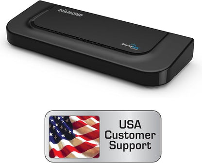 Diamond Multimedia Dual Video Output, USB 3.0/2.0 Universal Docking Station with Gigabit Ethernet, HDMI, DVI, Audio for Windows 11, MacOS and Android 5.0+. Display Link Certified DL-3900 Chip