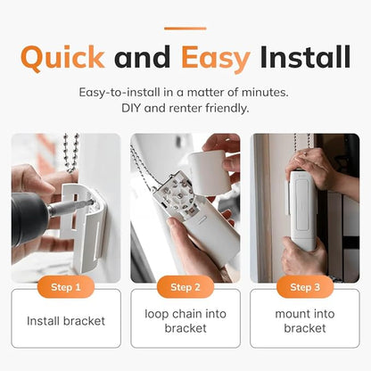RYSE SmartShade + BatteryPack | Smart Home Smart Shades | Turn Your Current Shades into SmartShades | Smart Home Smart Blinds Motorized Window Shades (SmartShade + Wireless Battery Pack)