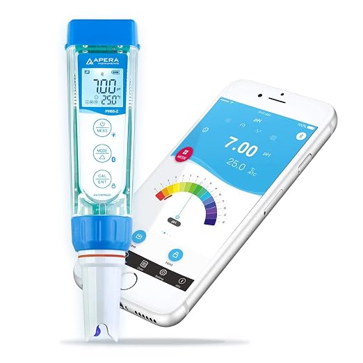APERA INSTRUMENTS AI3711 PH60-Z Bluetooth Smart pH Tester Powered by ZenTest Mobile App with Cloud-Based Datalogger
