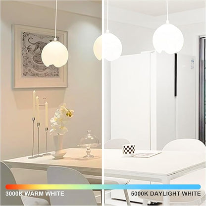 100W Equivalent LED Light Bulbs 5000K Daylight, Dimmable A19 LED Light Bulbs 14Watt 1500LM Bright LED Bulbs with E26 Standard Medium Base for Kitchen Bedroom Office Indoor, No Flicker, 6 Packs