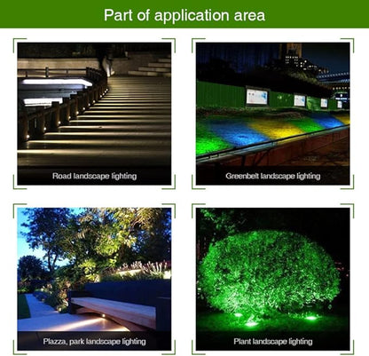 LGIDTECH FUTC01 Miboxer 9W RGB+CCT DC 24V Outdoor LED Garden Spotlight 16 Million Colors Changing,Color Temperature Adjustable