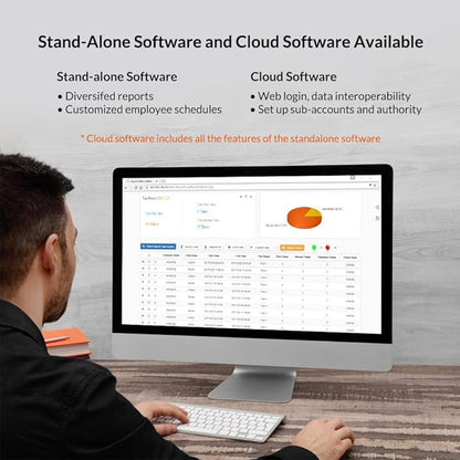 JWM RFID Guard Tour Patrol System, Security Patrol Wand with Free Cloud & Standalone Software, 125kHz Guard Tour Reader for Hotel, Hospital, Warehouse and Logistics Patrol