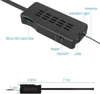 HiSpyCam Mini Camera DIY Module HD 1080P Camera Small WiFi Security Cameras Tiny Wireless Nanny Cam