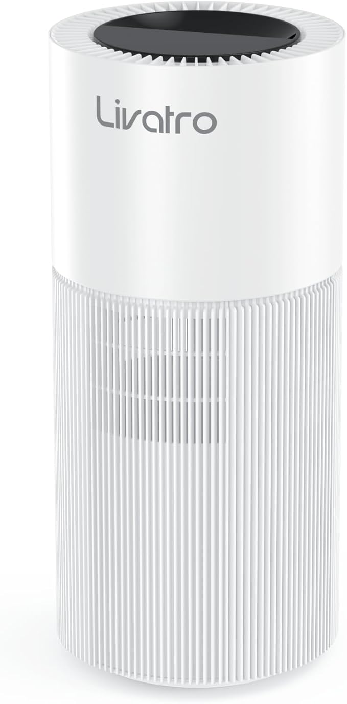 8L Evaporative Humidifier for Large Rooms up to 1000 ft²- Baby Elderly& Pet Safe Cool Evaporation, 900ml/h Output, UV Disinfection, Easy Top Fill,UltraQuiet 28dB, Smart AI Humidity Control Upgraded