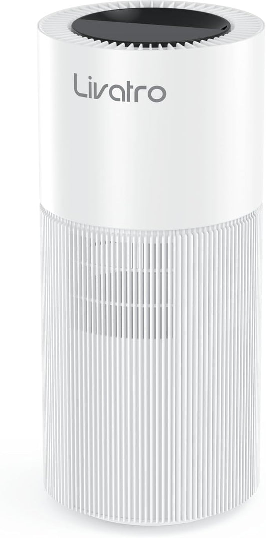 8L Evaporative Humidifier for Large Rooms up to 1000 ft²- Baby Elderly& Pet Safe Cool Evaporation, 900ml/h Output, UV Disinfection, Easy Top Fill,UltraQuiet 28dB, Smart AI Humidity Control Upgraded