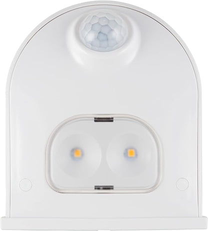 Energizer LED Motion-Activated Security Light, Battery Operated, 40 Lumens, Wireless, Indoor/Outdoor, Over-The-Door, Ideal for Entryway, Porch, Patio, Basement, Shed, Garage, 38184 (Pack of 2)