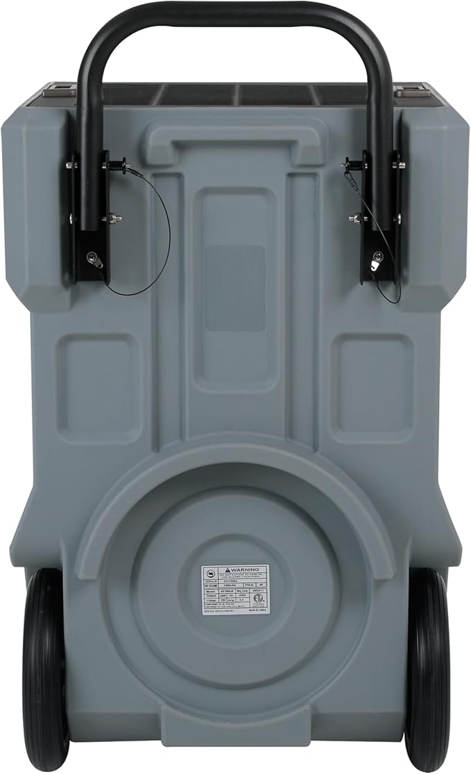 MOUNTO 1000cfm Portable Industrial Air Purifier Negative Air Scrubber - Powerful 1HP Motor, True HEPA Filter, 2-Speed, Handle and wheels 3-Year Warranty