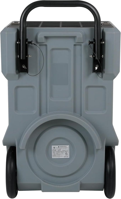 MOUNTO 1000cfm Portable Industrial Air Purifier Negative Air Scrubber - Powerful 1HP Motor, True HEPA Filter, 2-Speed, Handle and wheels 3-Year Warranty