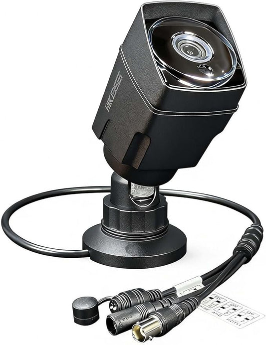 Analog CCTV Camera HD 1080P 4-in-1 (TVI/AHD/CVI/960H Analog) 2MP Security Camera Outdoor Metal Housing, 6 IR-LEDs True Day & Night Monitoring 3.6mm Lens