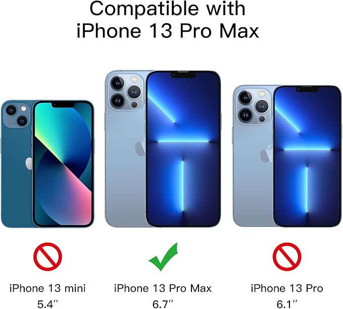 JETech Privacy Full Coverage Screen Protector for iPhone 13 Pro Max 6.7-Inch, Anti-Spy Tempered Glass Film, Edge to Edge Protection Case-Friendly, 2-Pack