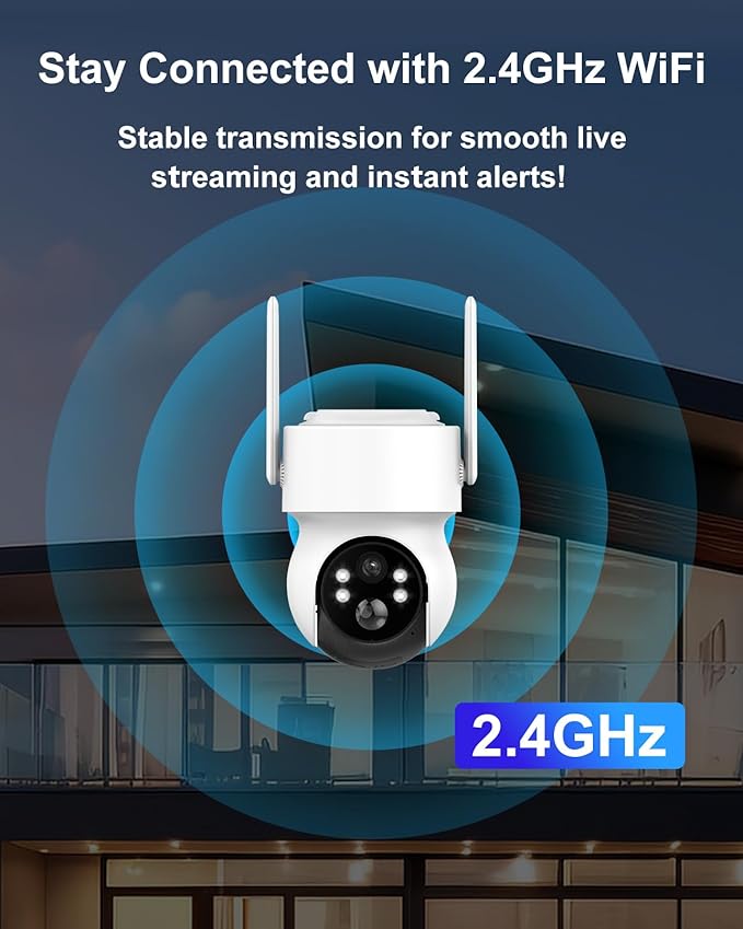 2K Wireless Solar Security Camera Outdoor with Floodlight, 4MP WiFi PTZ Camera for Home Surveillance, Motion Detection, 98FT Night Vision, 5W Solar Panel &Rechargeable battery, Waterproof, 2-Way Audio