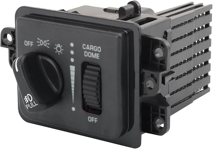 TRQ Headlight Switch Compatible with 2001-2004 Dodge Dakota