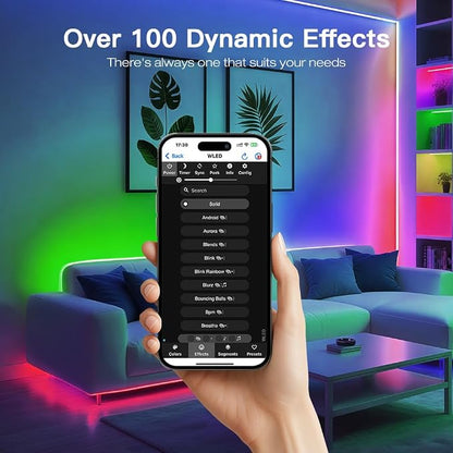 GLEDOPTO Elite ESP32 WLED LED Controller with Ethernet Music Sound Reactive UART Energy Save Relay 20A Pluggable Fuse DIY Dynamic for WS2811 WS2812 SK6812 WS2815 Digital Addressable RGB IC Strip Light