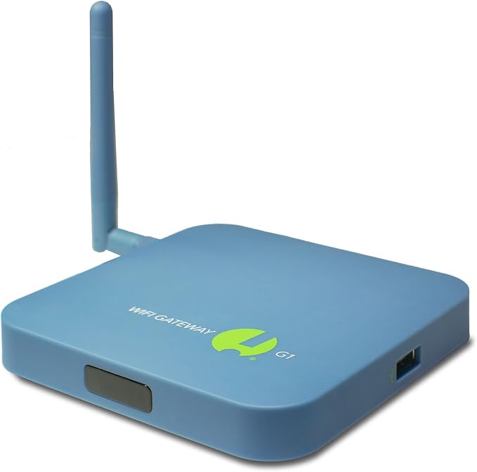 SensorPush G1 WiFi Gateway for Temperature & Humidity Sensors | No monthly fee, unlimited history, remote app access, Ethernet jack, multi-device sync, developed/supported/hosted in USA