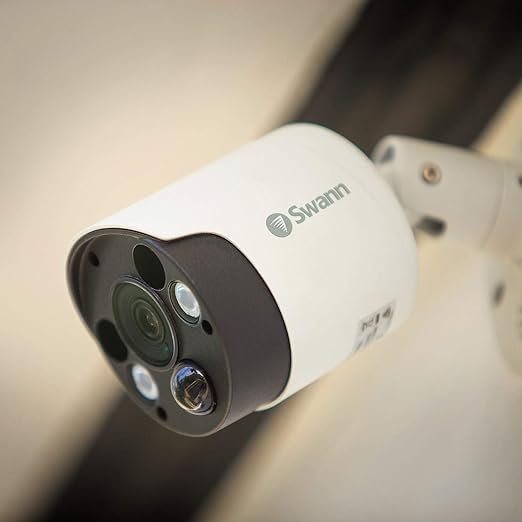 Swann 5MP Thermal Sensing Spotlight Bullet Security Camera - PRO-5MPMSFB