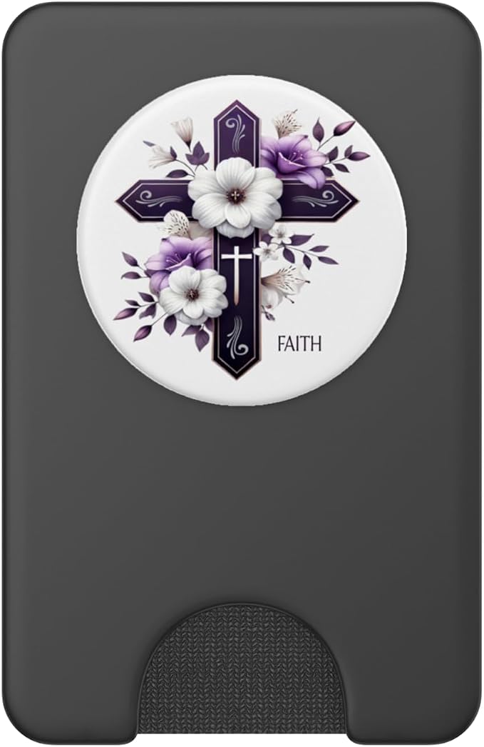 Easter Cross Phone Stand Grip For Smart Phone And Tablets PopSockets PopWallet for MagSafe