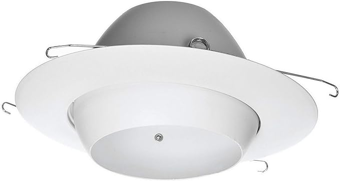 NICOR Lighting 6 inch White Recessed Eyeball Trim Designed for 6 inch Housings (17506WH)