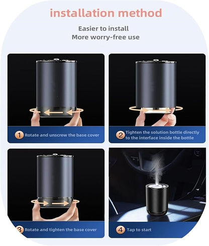 Smart Car Air Fresheners Refill 50ML Made with Natural Plant Extracts Compatible with Various Car Diffuser Refill Universal Perfume Available for 3-5 Months (Fantasy Forest)