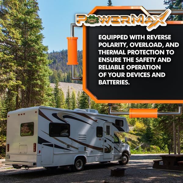 PowerMax PM4-60A 60A Deck Mount RV Converter Charger Lithium