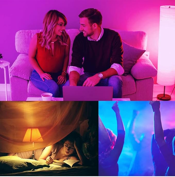 Homekit RGBCW E14 Smart Light Bulb Dimmable Works with Homekit Siri,Voice Control,Schedules and Group Control, 5W (2 Packs)
